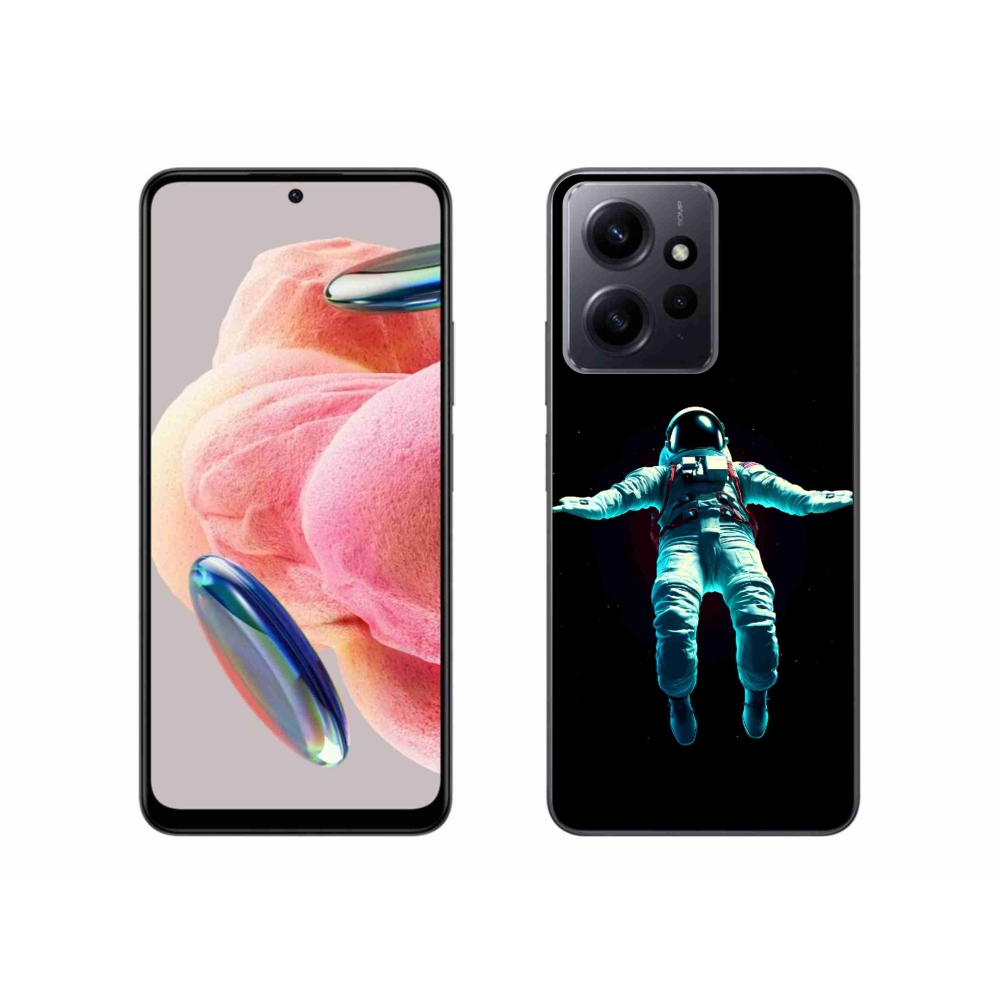 Gél borítás mmCase a Xiaomi Redmi Note 12 4G-hez - kozmonauta