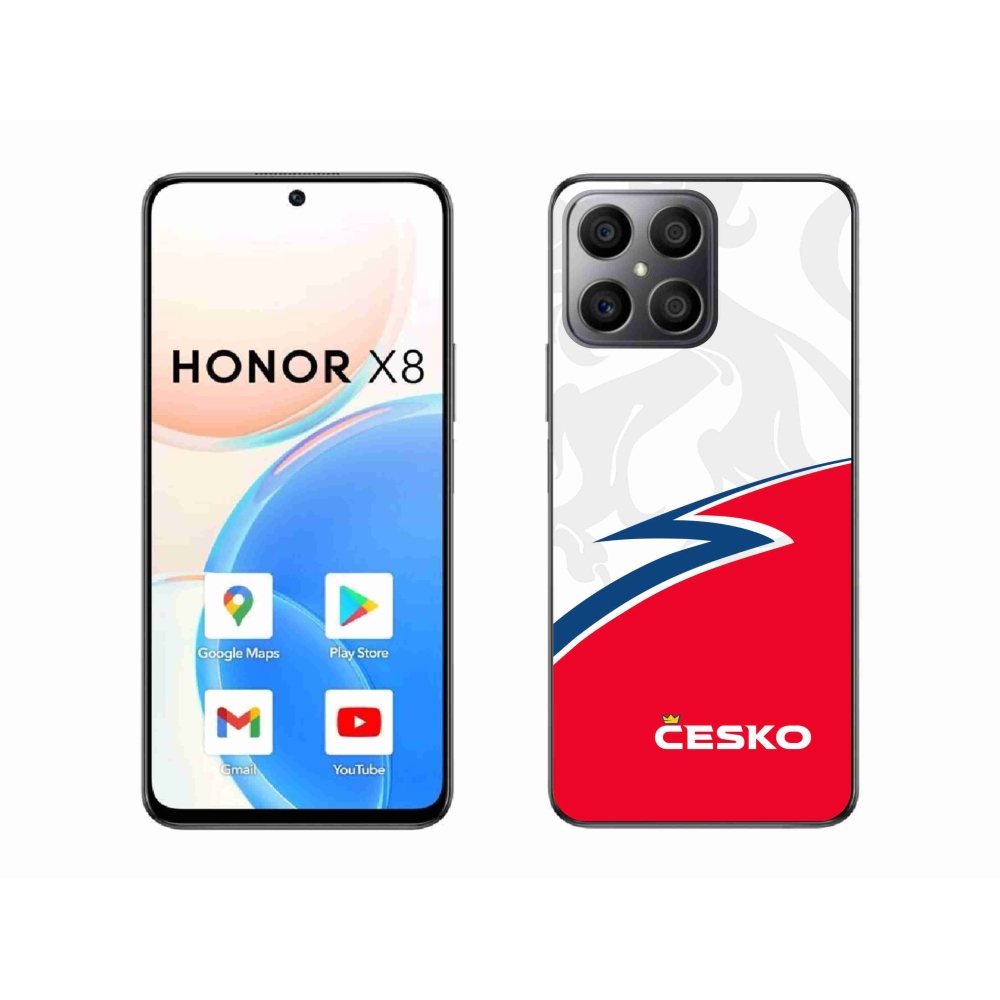 Zselés borítás mmCase a Honor X8 4G készülékhez - Csehország 1