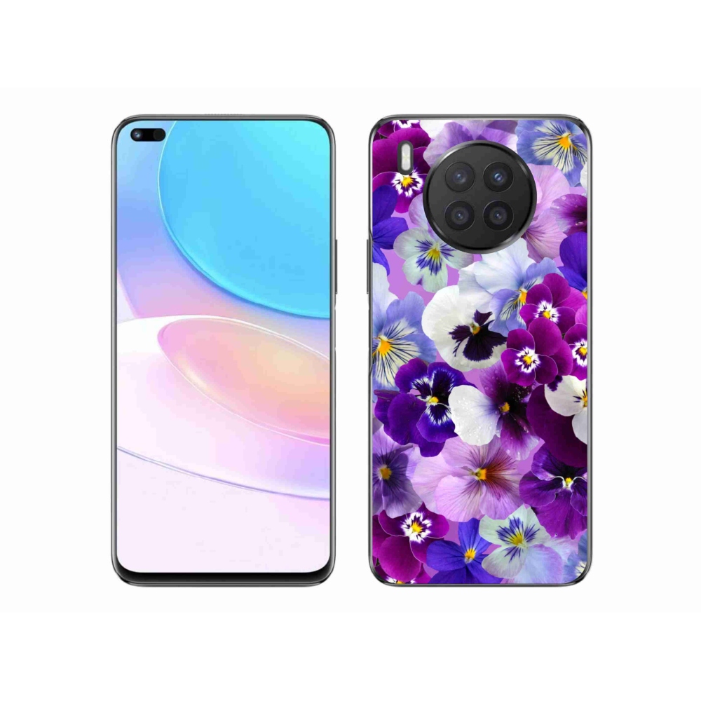 Zselés borítás mmCase a Honor 50 Lite készülékhez - virág 9