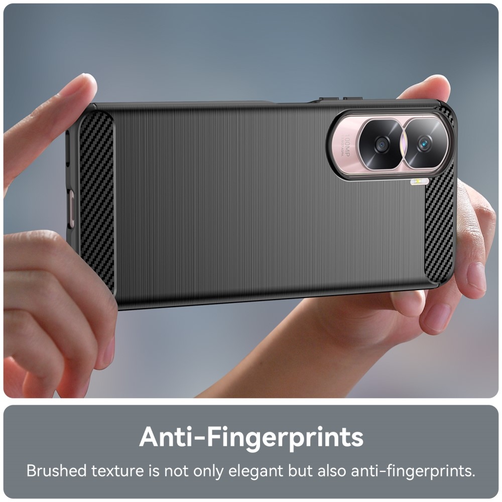 Szénálló zselés tok a Honor 90 Lite-hoz - fekete