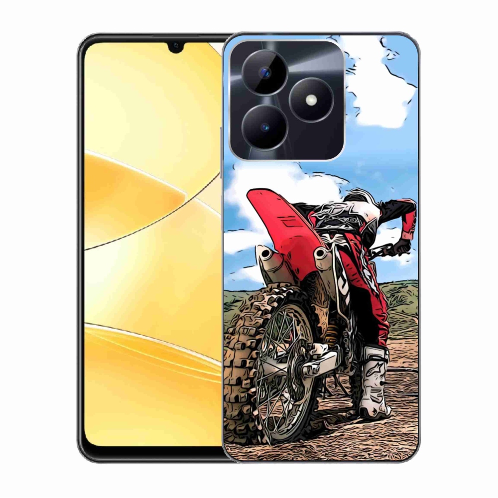 Zselés borítás mmCase a Realme C51/C53 készülékhez - moto