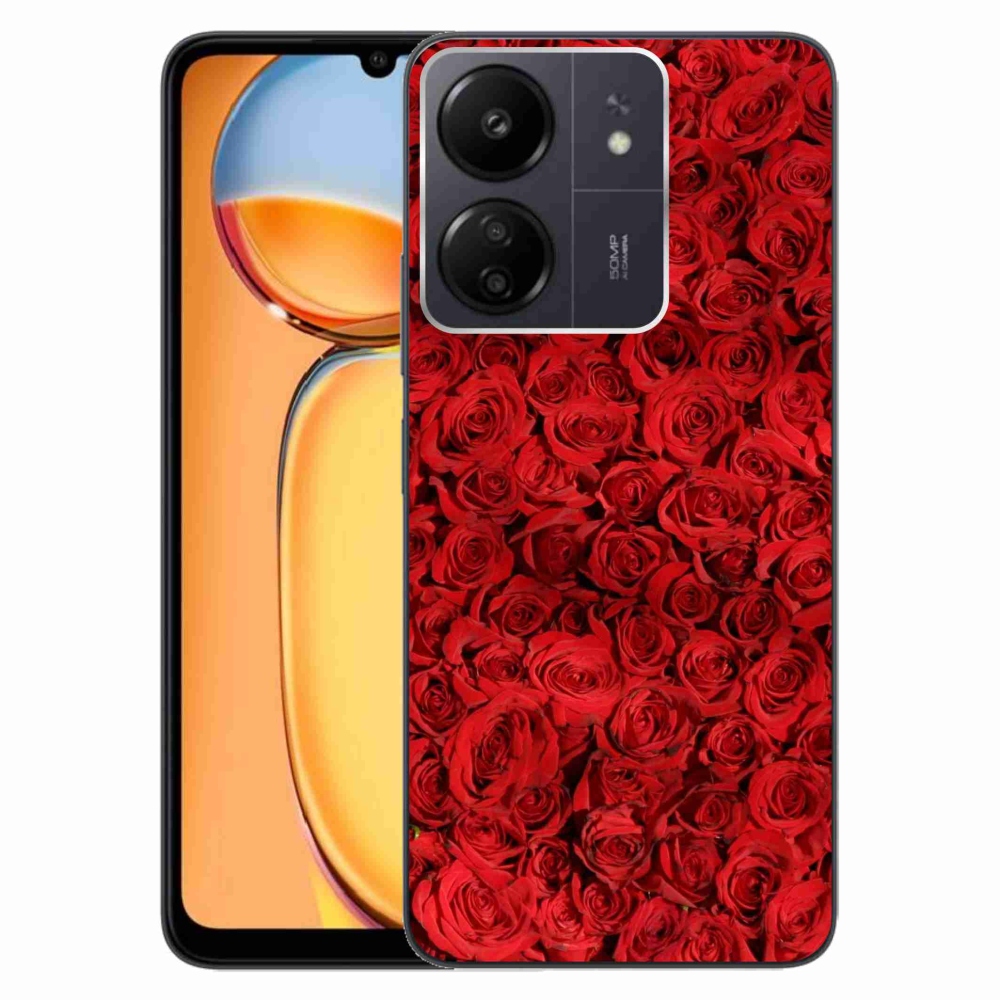 Gél borítás mmCase a Xiaomi Poco C65/Redmi 13C készülékhez - rózsaszínű