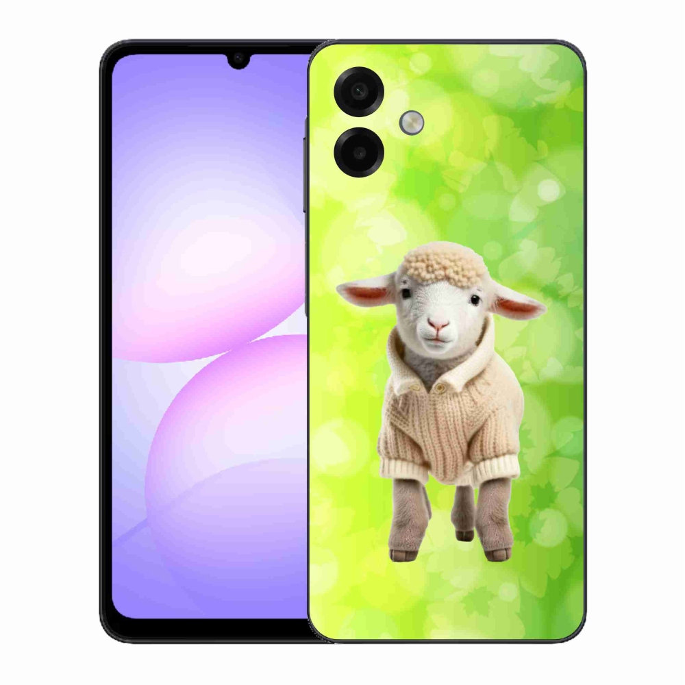 Gél borítás mmCase Samsung Galaxy A07 4G - bárány pulóverben