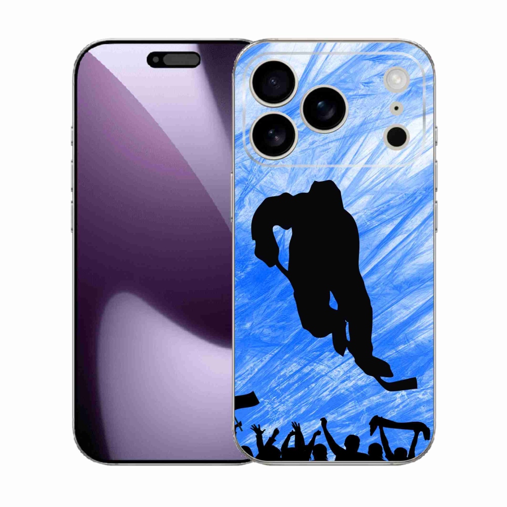 Zselés borítás mmCase iPhone 17 Pro készülékhez - hokijátékos