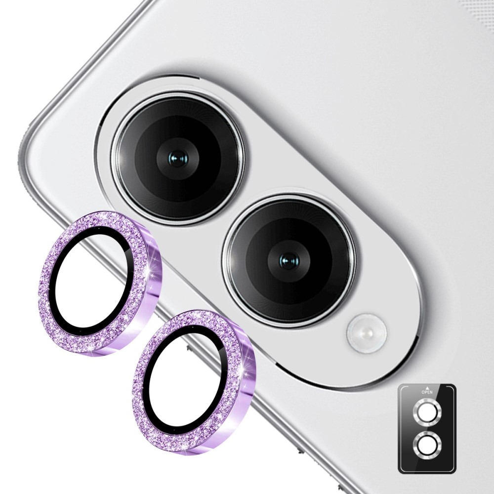 ENK Decor kamera lencse üveg Samsung Galaxy S25 Edge készülékhez (különálló üveg) - lila