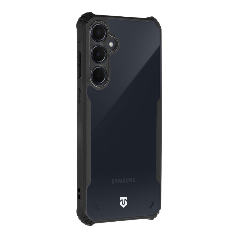 Tactical Quantum Stealth Cover for Samsung Galaxy A35 5G Clear/Black (átlátszó/fekete)
