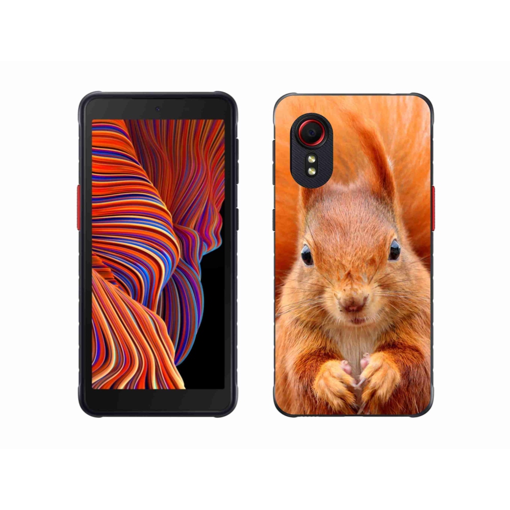 Zselés borítás mmCase Samsung Galaxy Xcover 5 - mókushoz