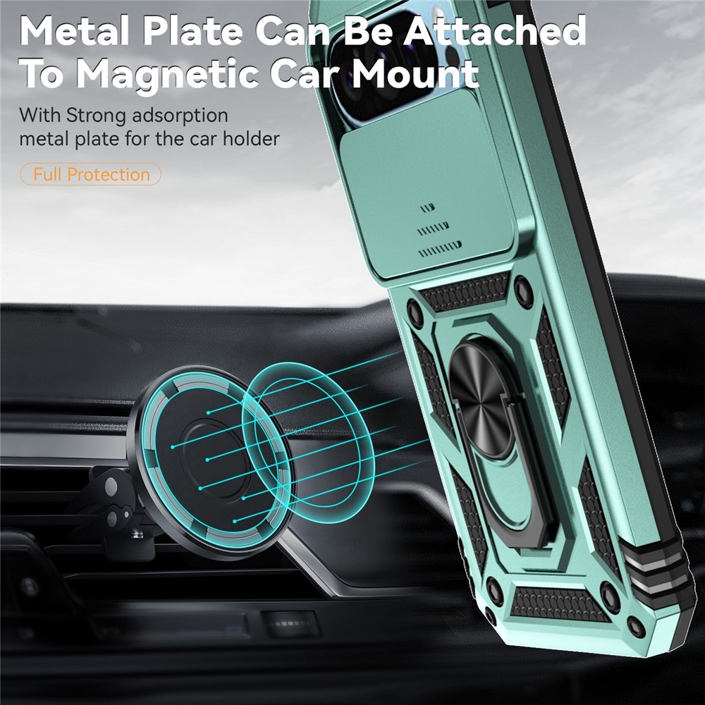 Csúszásálló borítás a Google Pixel 10 Pro/Pixel 10/9 Pro/9 készülékhez - zöld színű