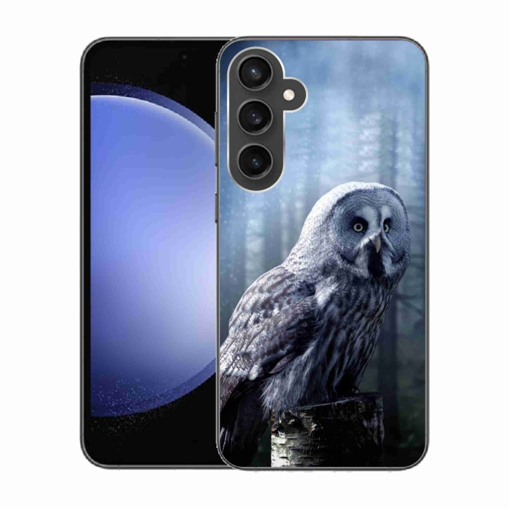 Zselés borítás mmCase Samsung Galaxy S23 FE - bagoly