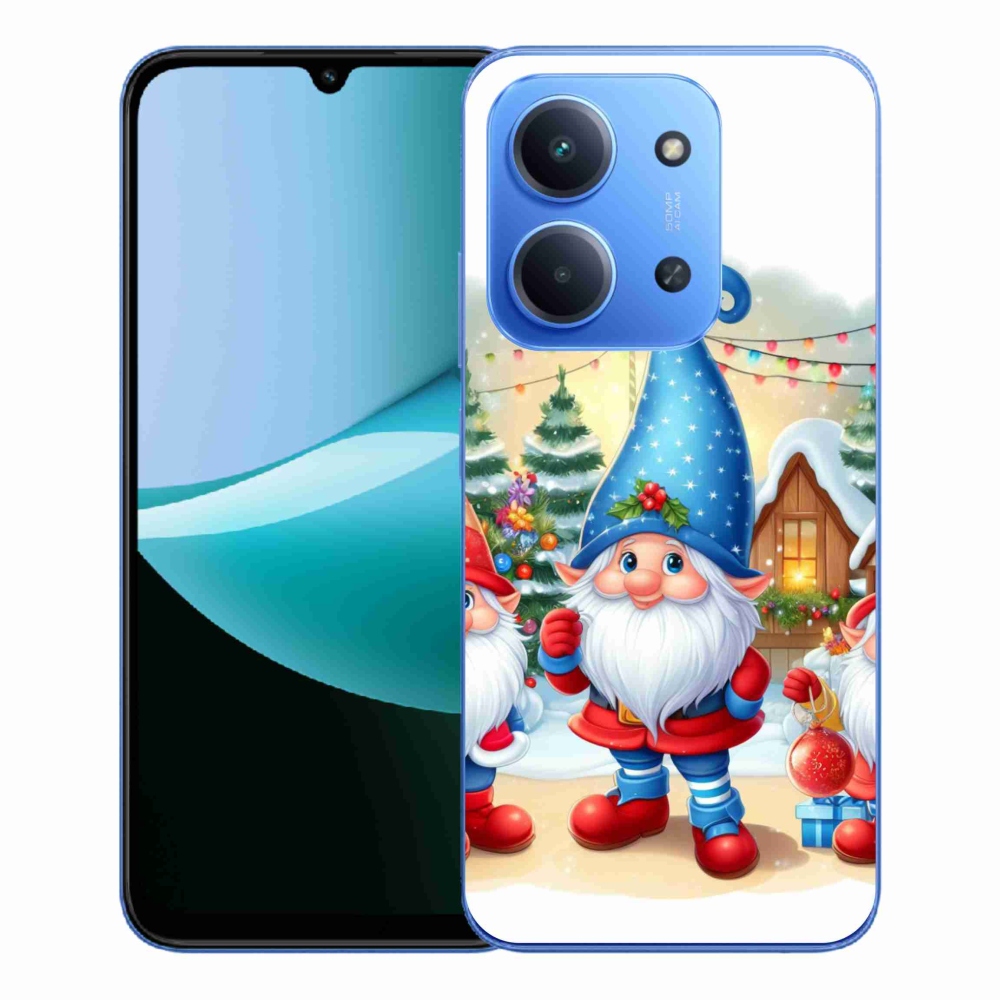 Gél borítás mmCase a Xiaomi Redmi 15C 4G/5G (173mm) - karácsonyi manóhoz