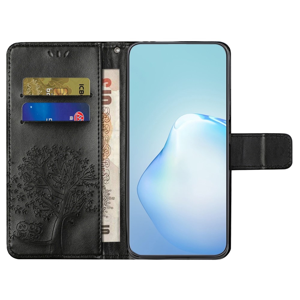 Fa könyv tok a Xiaomi Redmi 12 4G/5G készülékhez - fekete