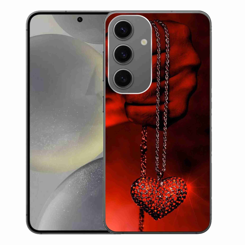 Gél borítás mmCase Samsung Galaxy S24+ - nyaklánc