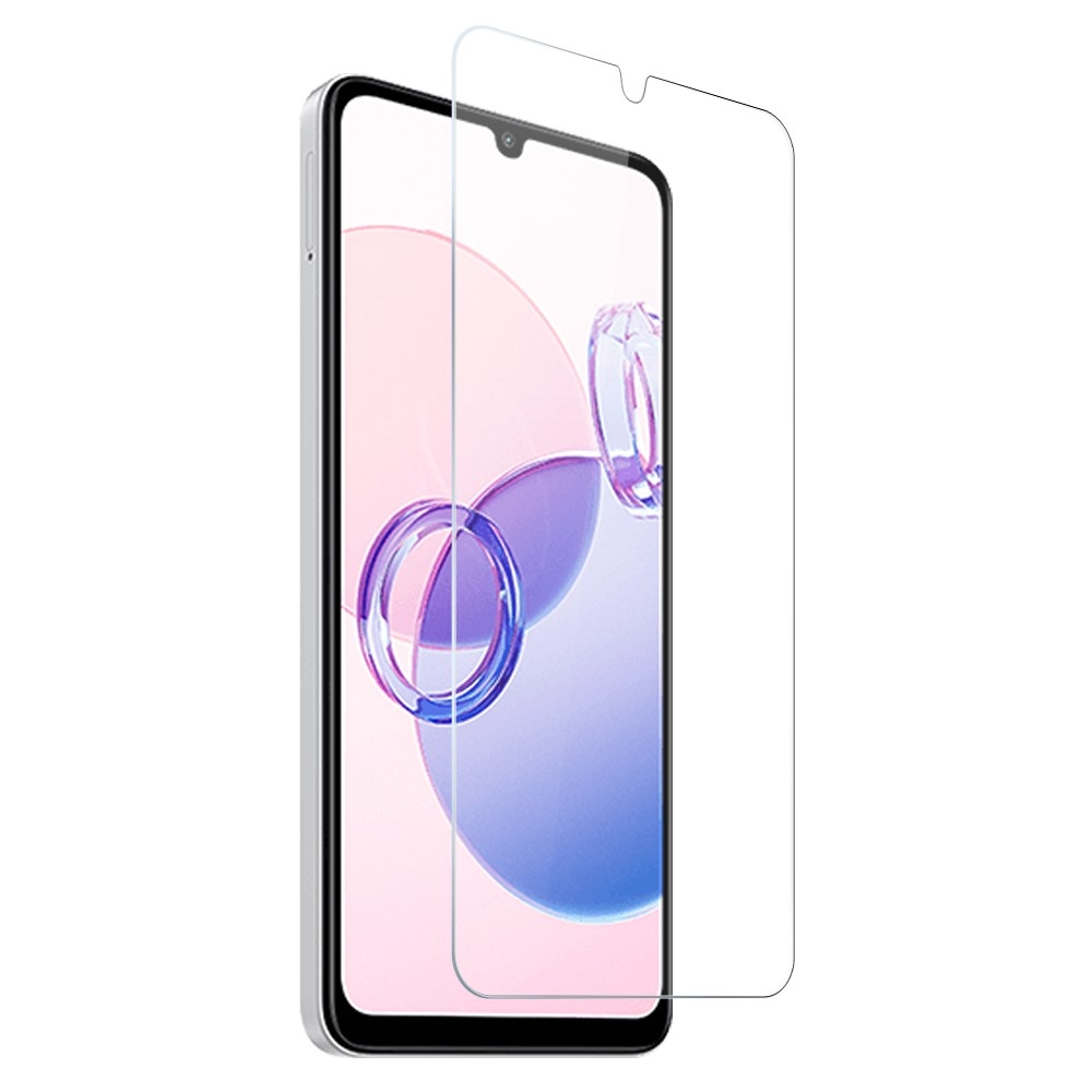 NORTHJO átlátszó gél tok + edzett üveg Xiaomi Redmi 13C 5G - átlátszó