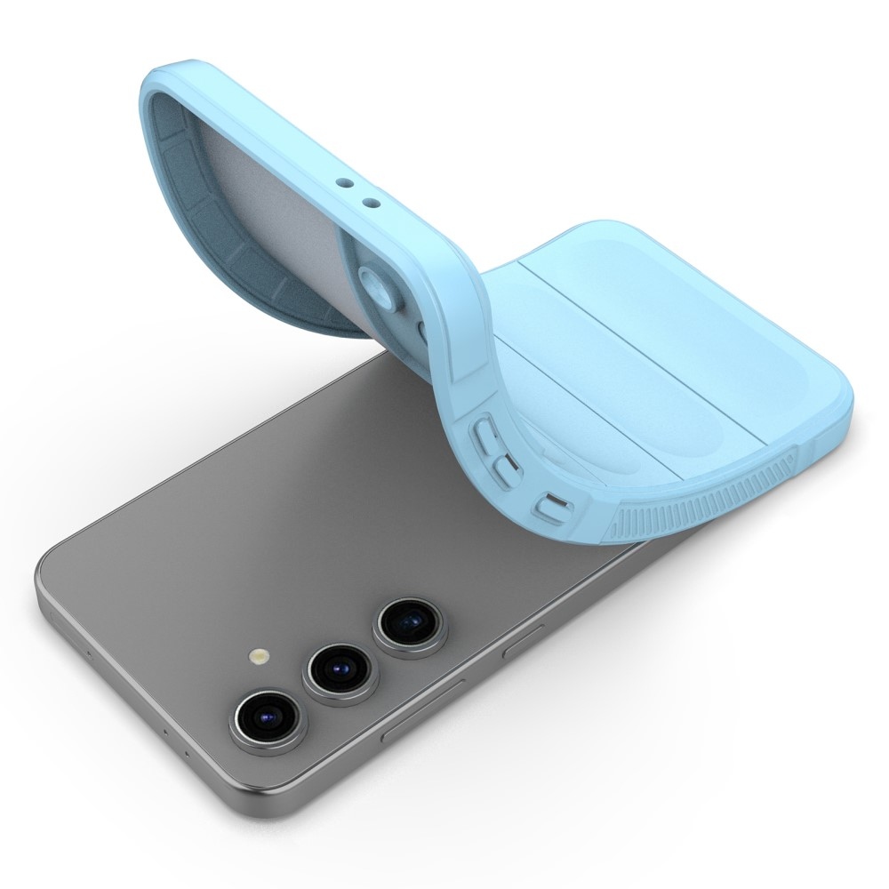 Rugg tartós zselés tok Samsung Galaxy S24 FE készülékhez - világoskék