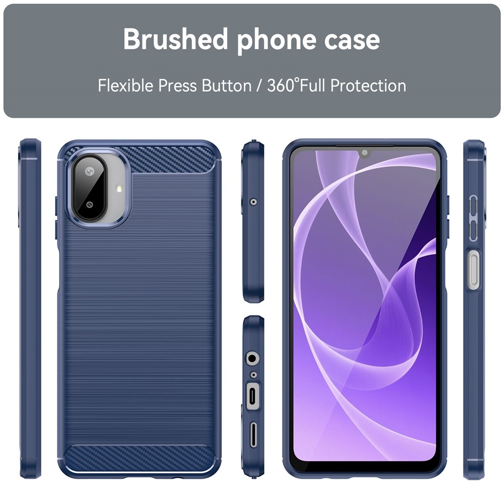 Szénálló zselés tok Samsung Galaxy A07 4G - kék