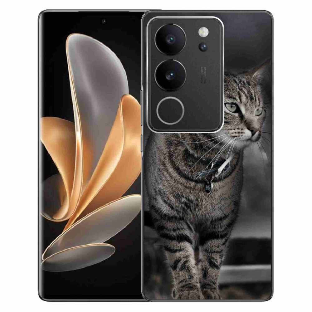 Zselés borítás mmCase a Vivo V29 5G-hez - cat