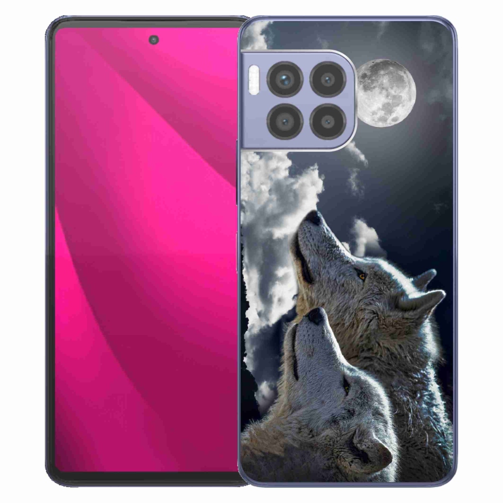 Zselés borítás mmCase a T-Mobile T Phone 2 Pro készülékhez - farkasok