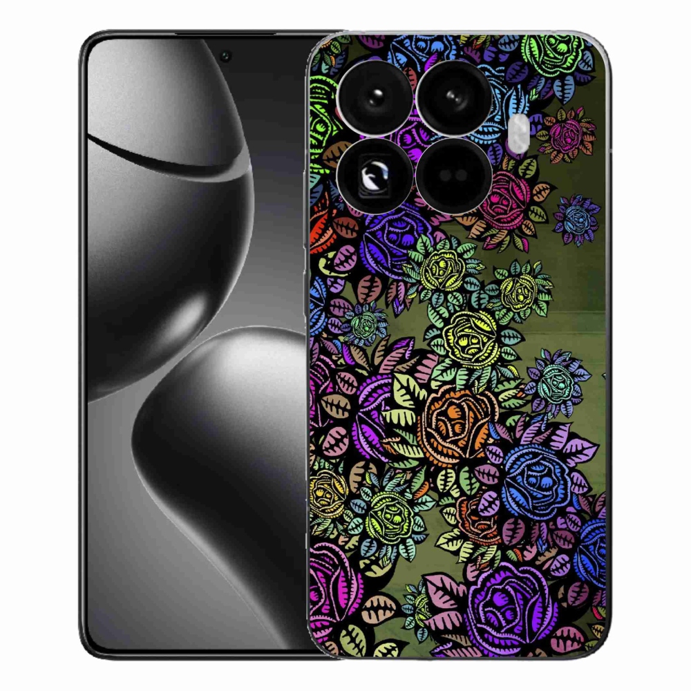 Gél borítás mmCase a Xiaomi 15T Pro számára - virágok 6