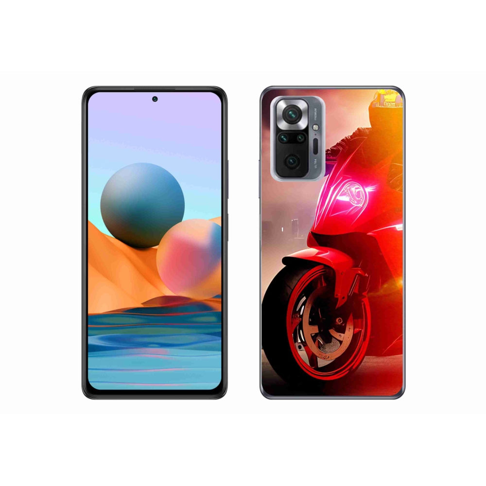 Gél borítás mmCase a Xiaomi Redmi Note 10 Pro-hoz - motorbike