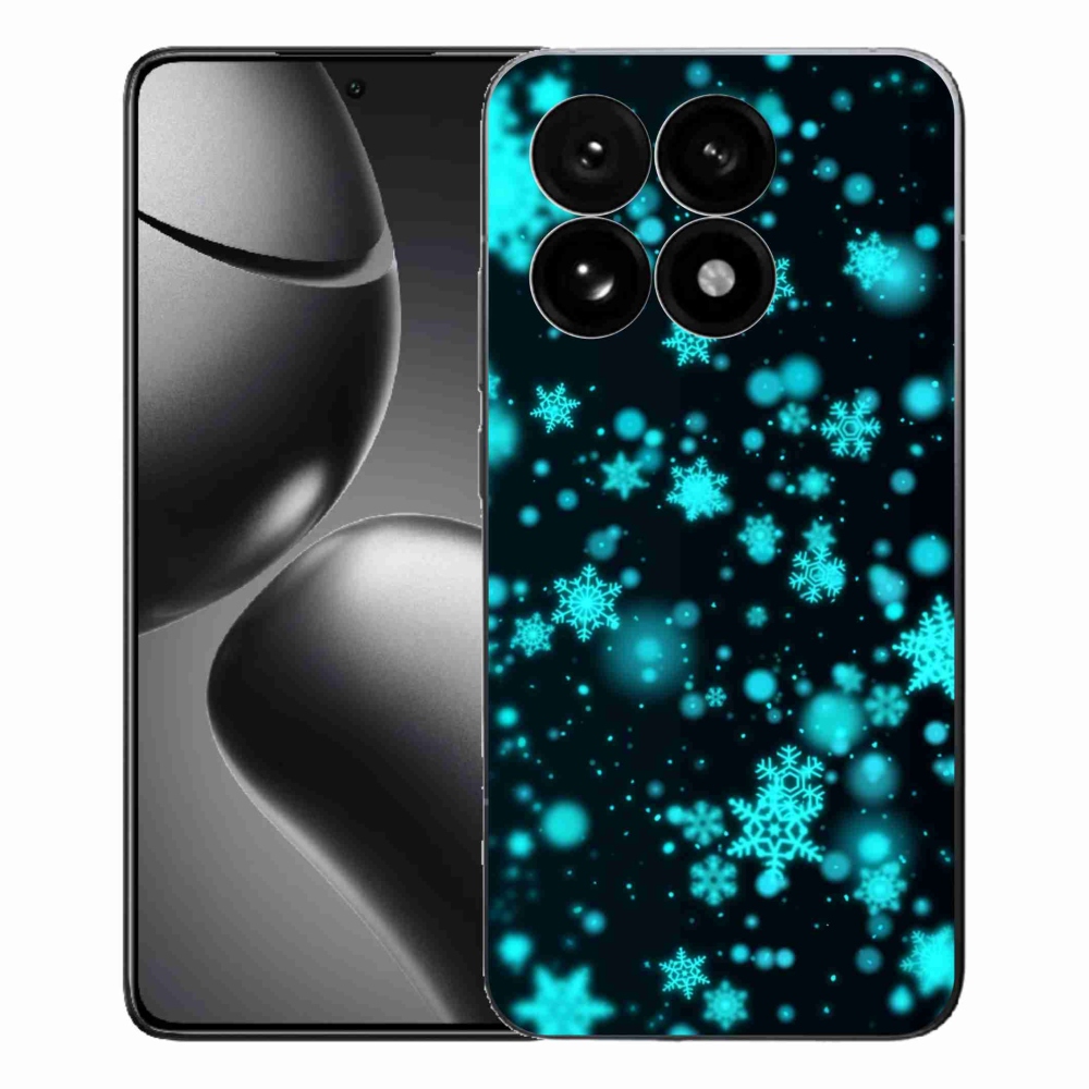 Gél borítás mmCase a Xiaomi 15T-hez - hópelyhek 1