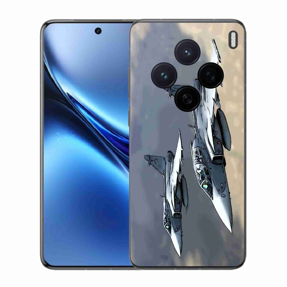 Zselés borítás mmCase a Vivo X200 5G-hez - vadászrepülők