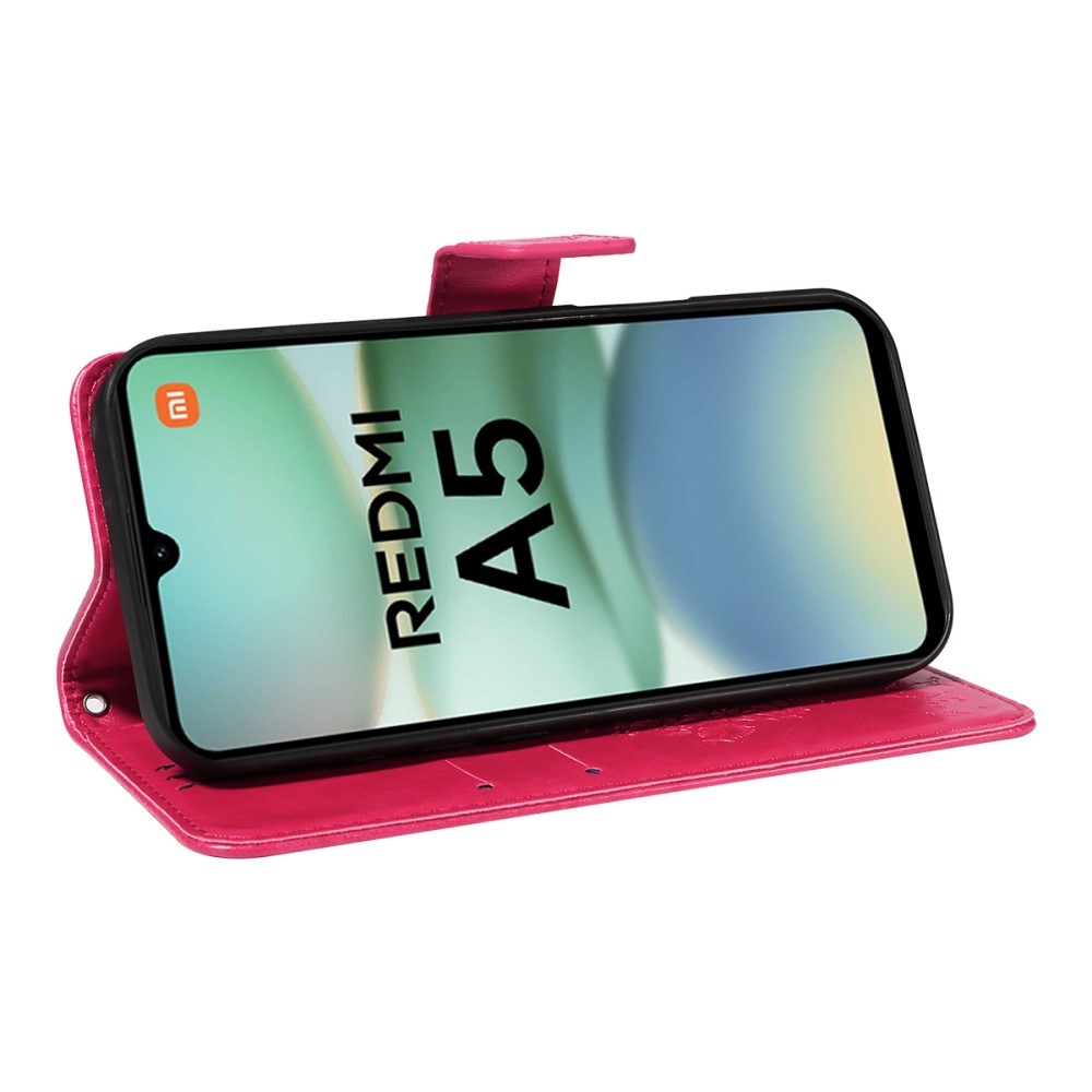 Fák könyve tok Xiaomi Redmi A5 (173.45x79.35x8.45mm) - rózsaszínű