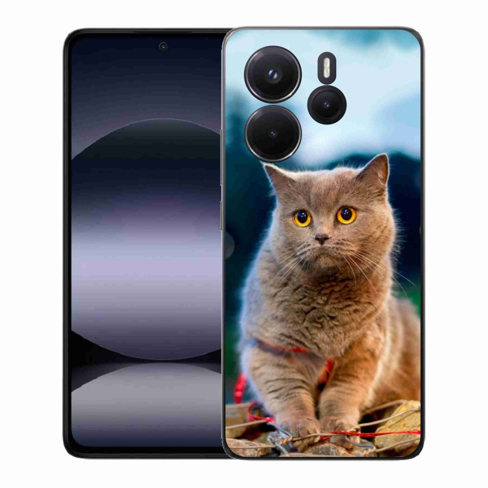 Gél borítás mmCase a Xiaomi Redmi Note 14-hez - brit kék 2