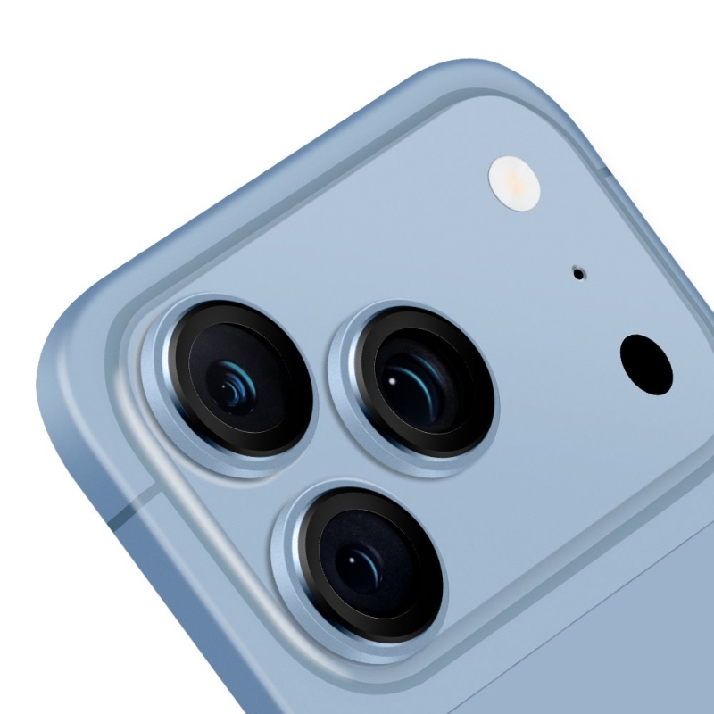 TOK:ME Lencsevédő az Apple iPhone 18 Pro/18 Pro Max készülékekhez, világoskék