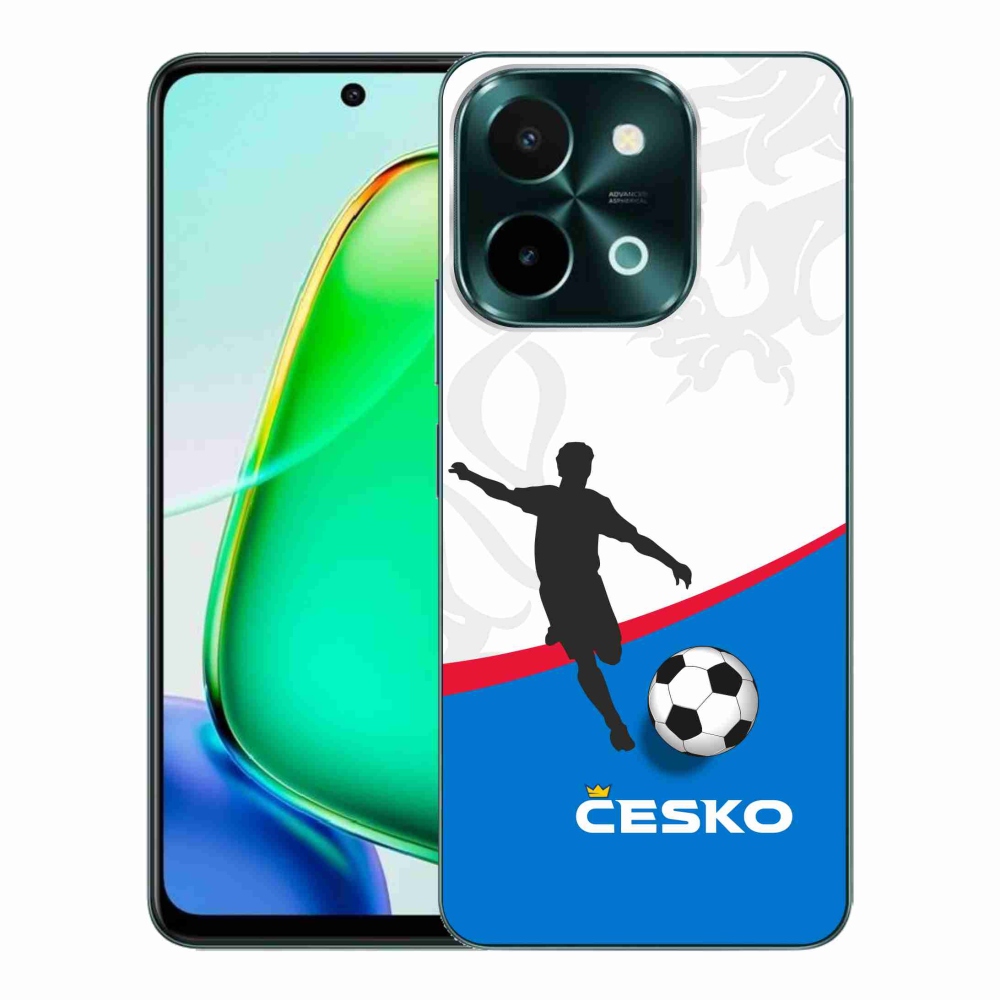 Gél borítás mmCase for Vivo Y28 - football Csehország 1