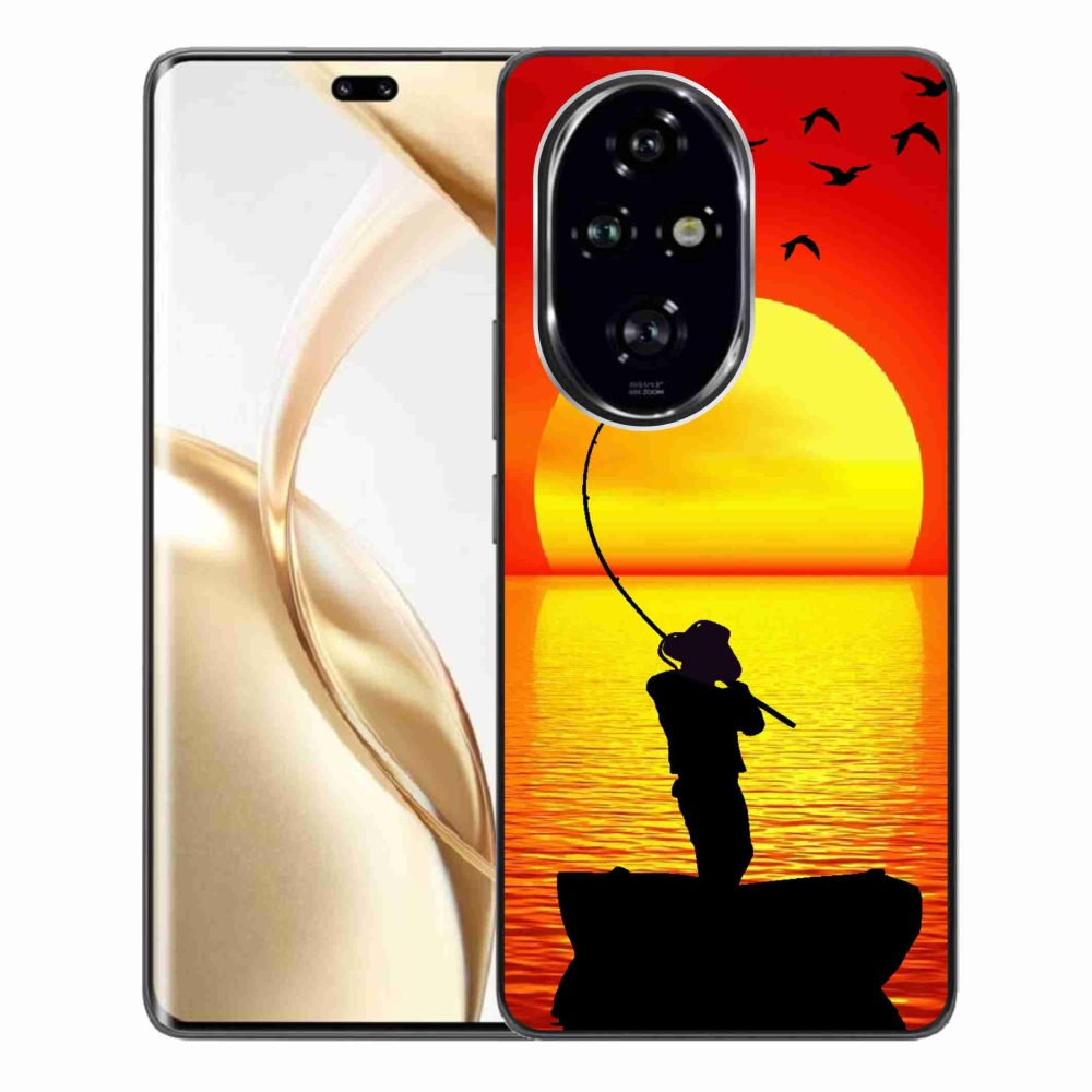 Zselés borítás mmCase a Honor 200 Pro 5G számára - horgászat