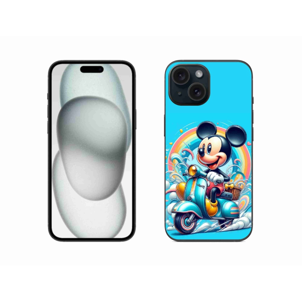Zselés borítás mmCase iPhone 15 készülékhez - mickey egér 2