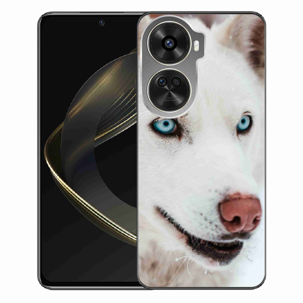 Gél tok mmCase a Huawei Nova 12 SE-hez - kutyaszemmel nézve