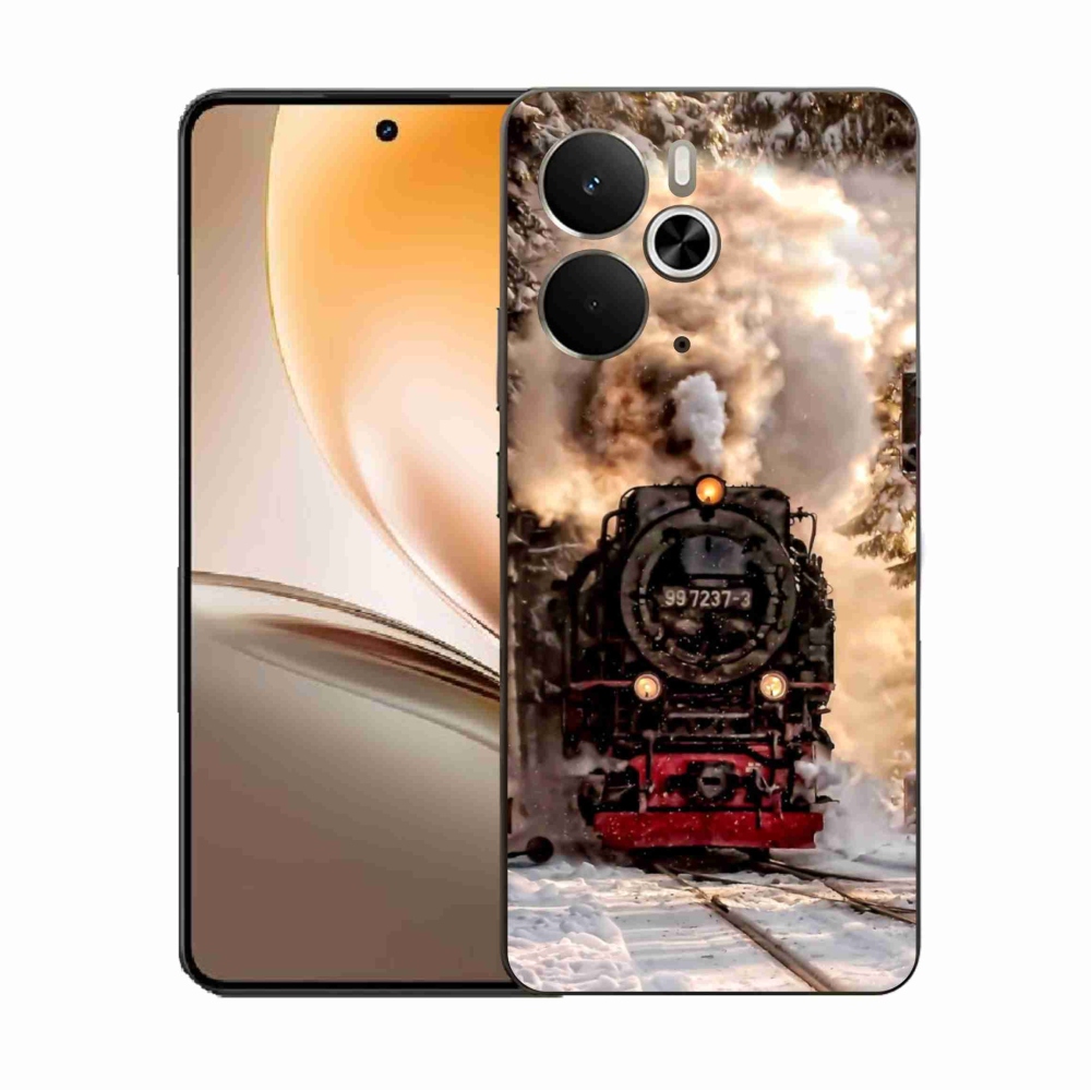 Gél borítás mmCase a Realme 14 5G/14T 5G számára - vonat