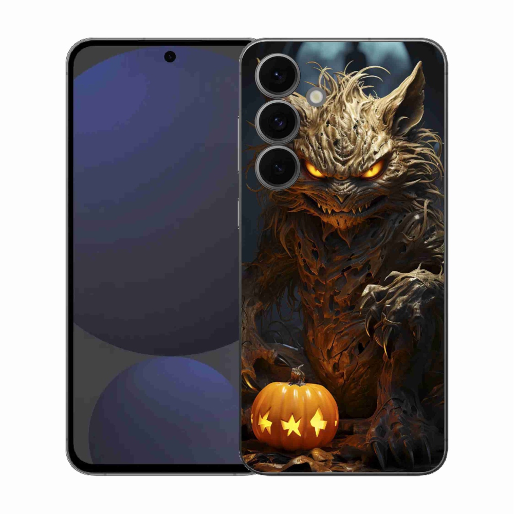 Gél borítás mmCase Samsung Galaxy S25 FE - Halloween szörny - Samsung Galaxy S25 FE - Halloween szörny