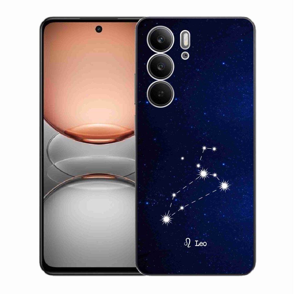 Gél borító mmCase a Realme C75 készülékhez - csillagkép Leo