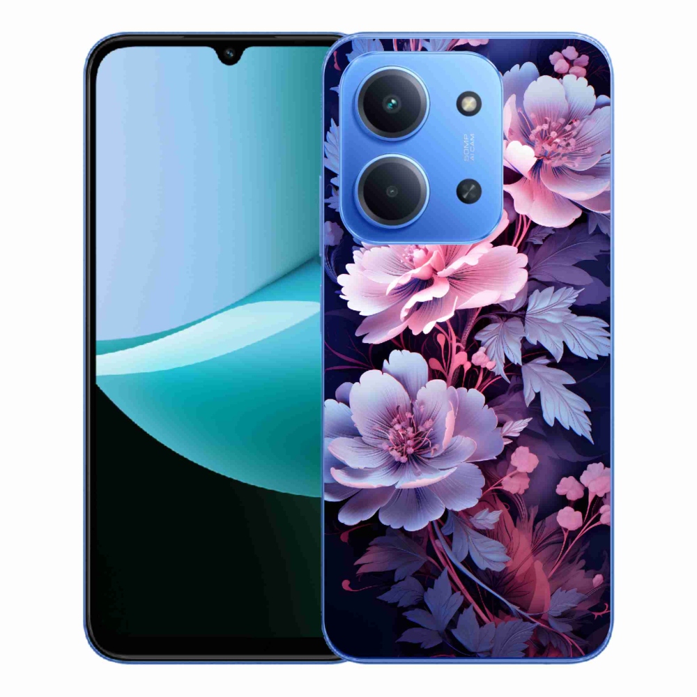 Gél borítás mmCase a Xiaomi Redmi 15C 4G/5G (173mm) - virágok 11