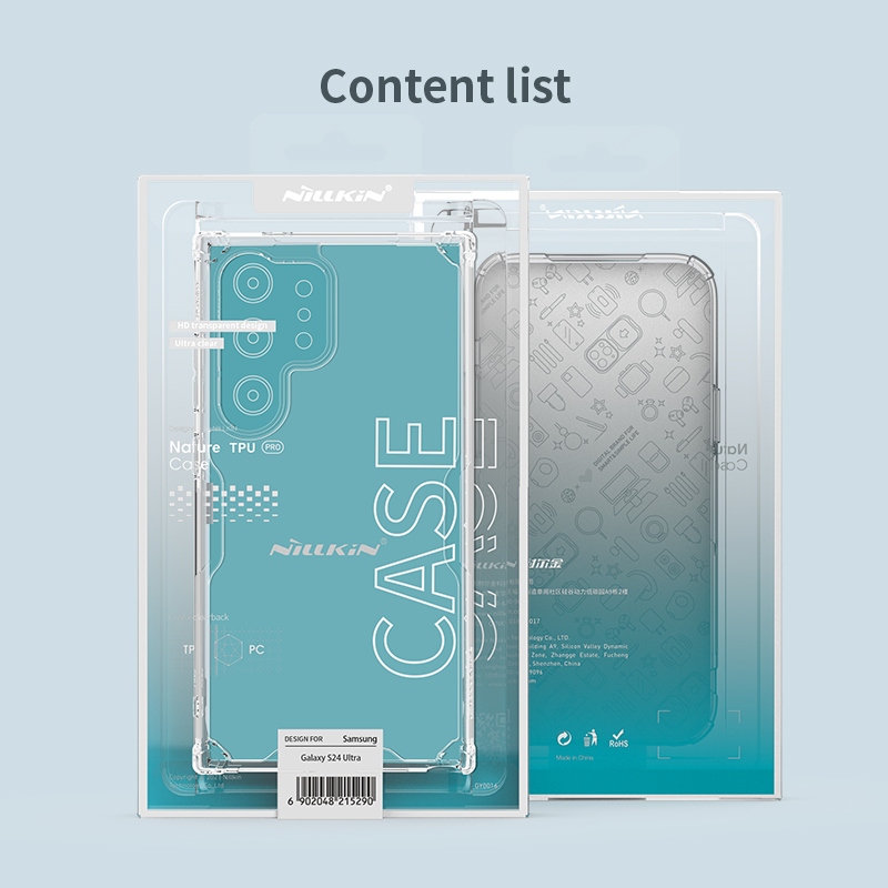 Nillkin Nature TPU PRO Cover for Samsung Galaxy S24 Ultra átlátszó borító a Samsung Galaxy S24-hez