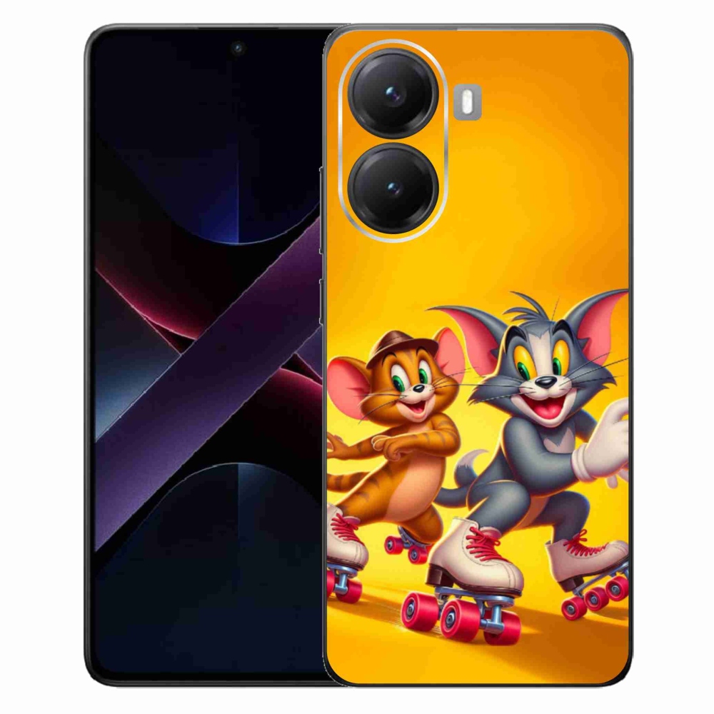 Gél borítás mmCase a Xiaomi Poco X7 Pro 5G-hez - tom a jerry