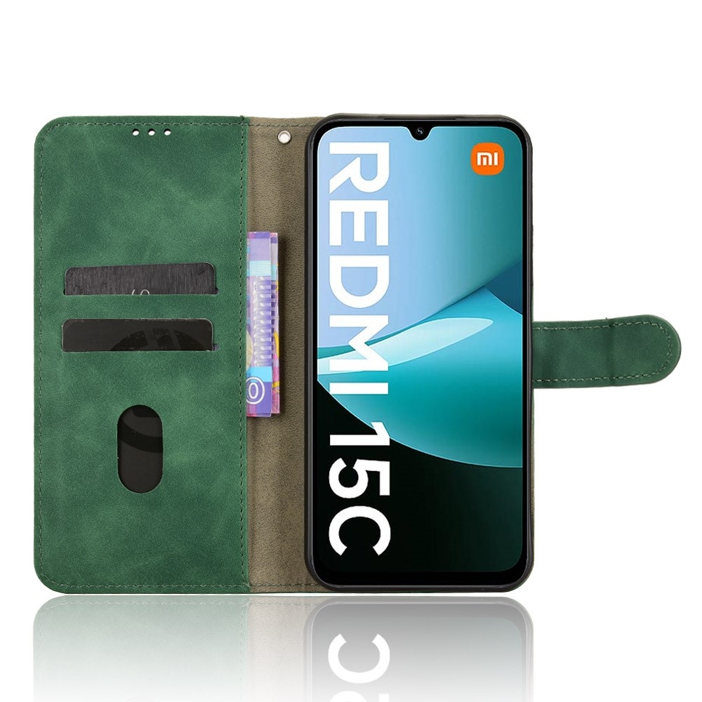 Feel book tok Xiaomi Redmi 15C 4G/5G (173mm) - zöld