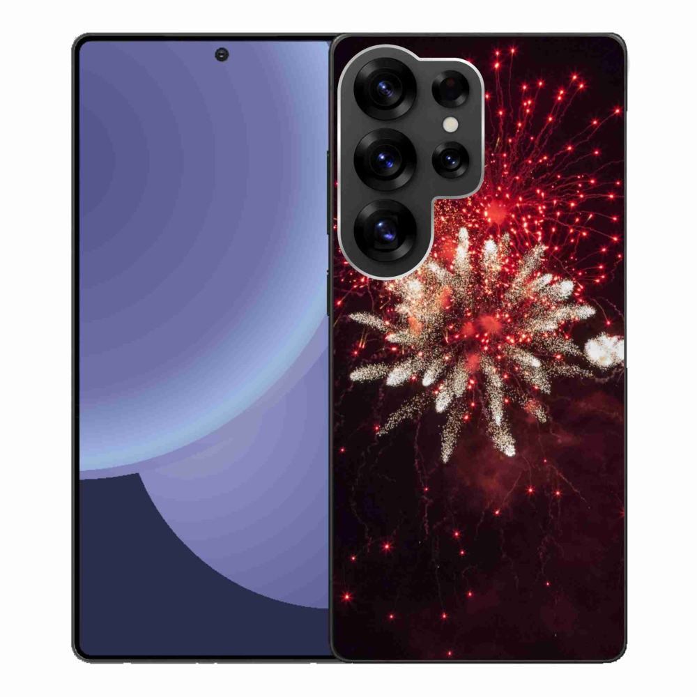 Gél borítás mmCase Samsung Galaxy S25 Ultra - tűzijáték