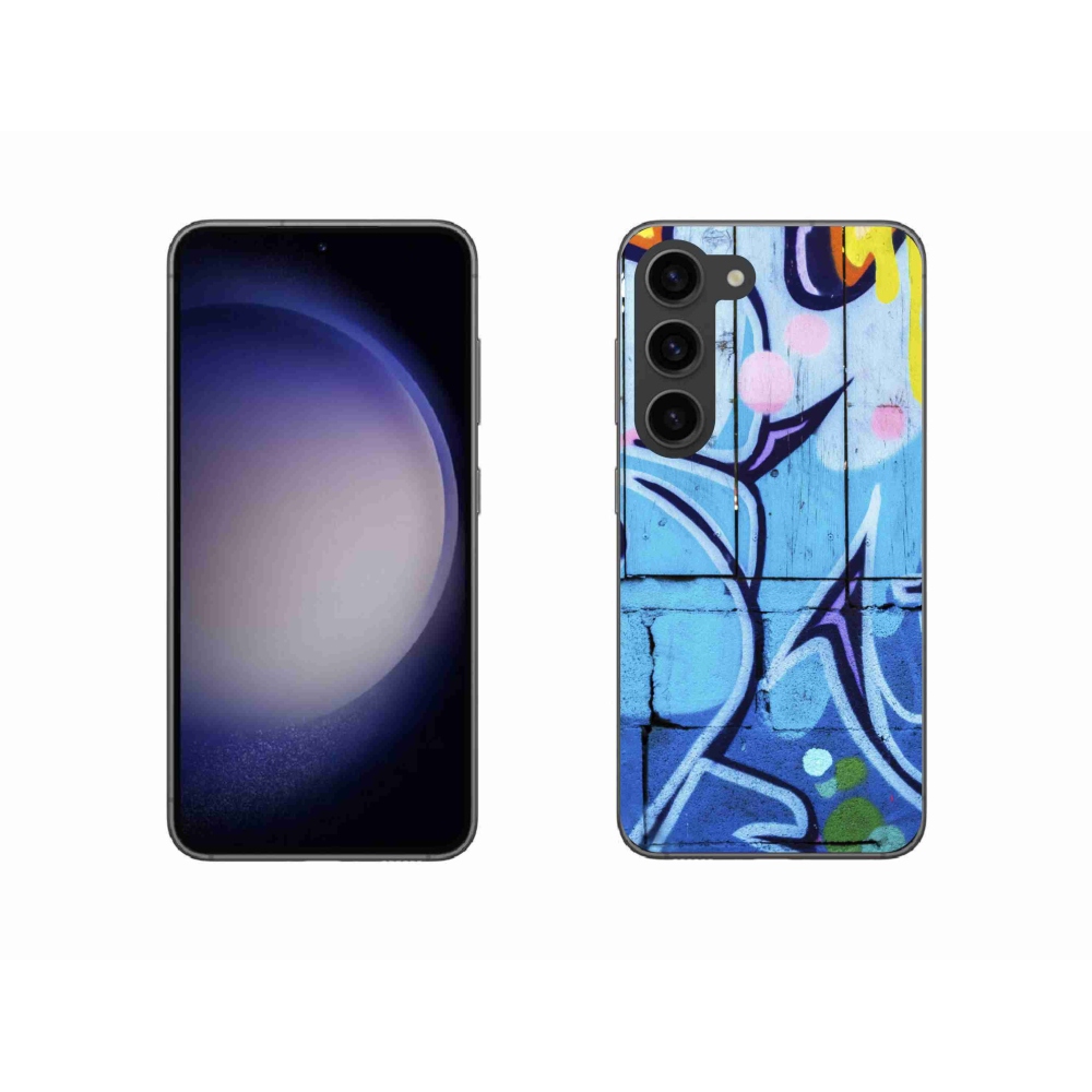 Zselés borítás mmCase Samsung Galaxy S23 5G - graffiti