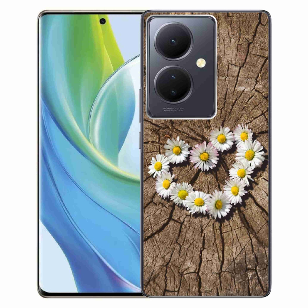 Gél borítás mmCase a Vivo V29 Lite 5G készülékhez - Százszorszép szív