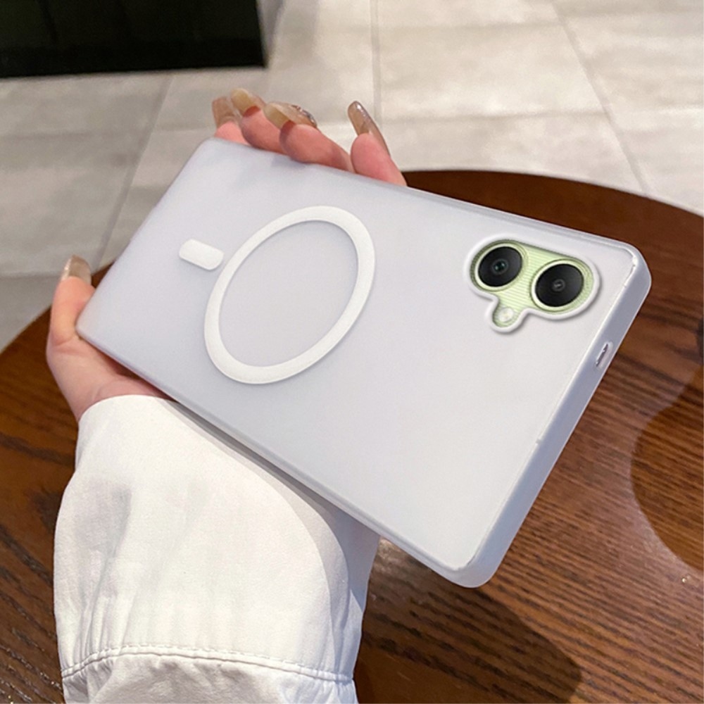 Force műanyag burkolat MagSafe-val a Samsung Galaxy A06 4G készülékhez - fehér