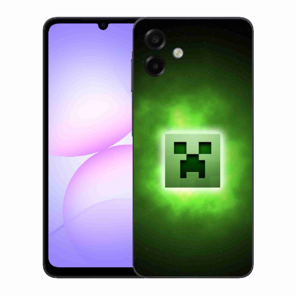 Gél borítás mmCase Samsung Galaxy A07 4G - minecraft