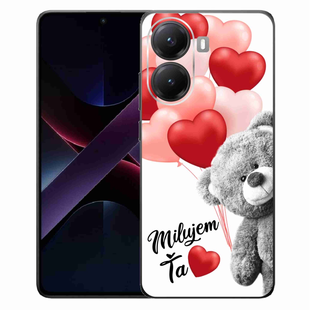 Gél borítás mmCase a Xiaomi Poco X7 Pro 5G számára - I love you en