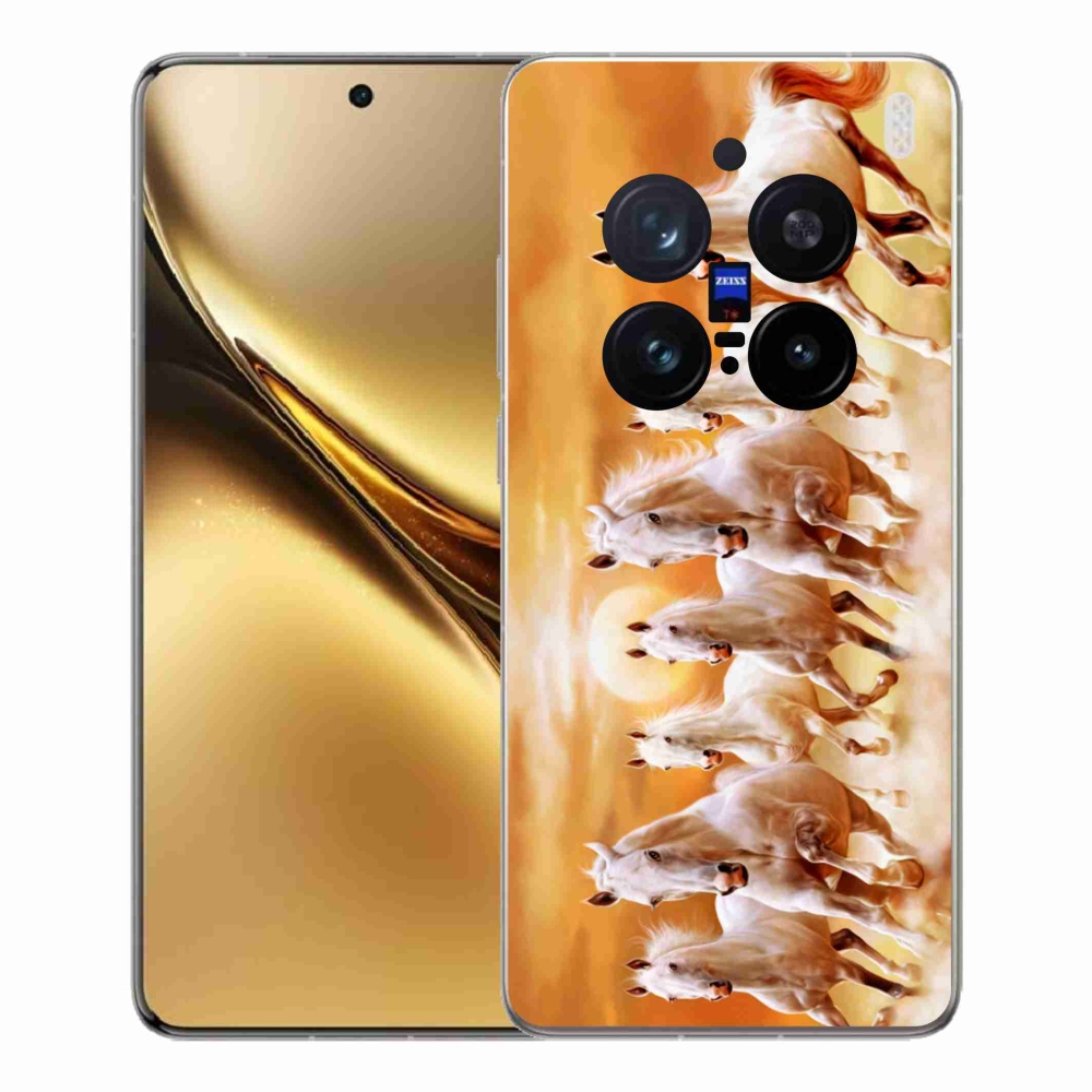 Zselés borítás mmCase a Vivo X200 Pro 5G készülékhez - 2 ló