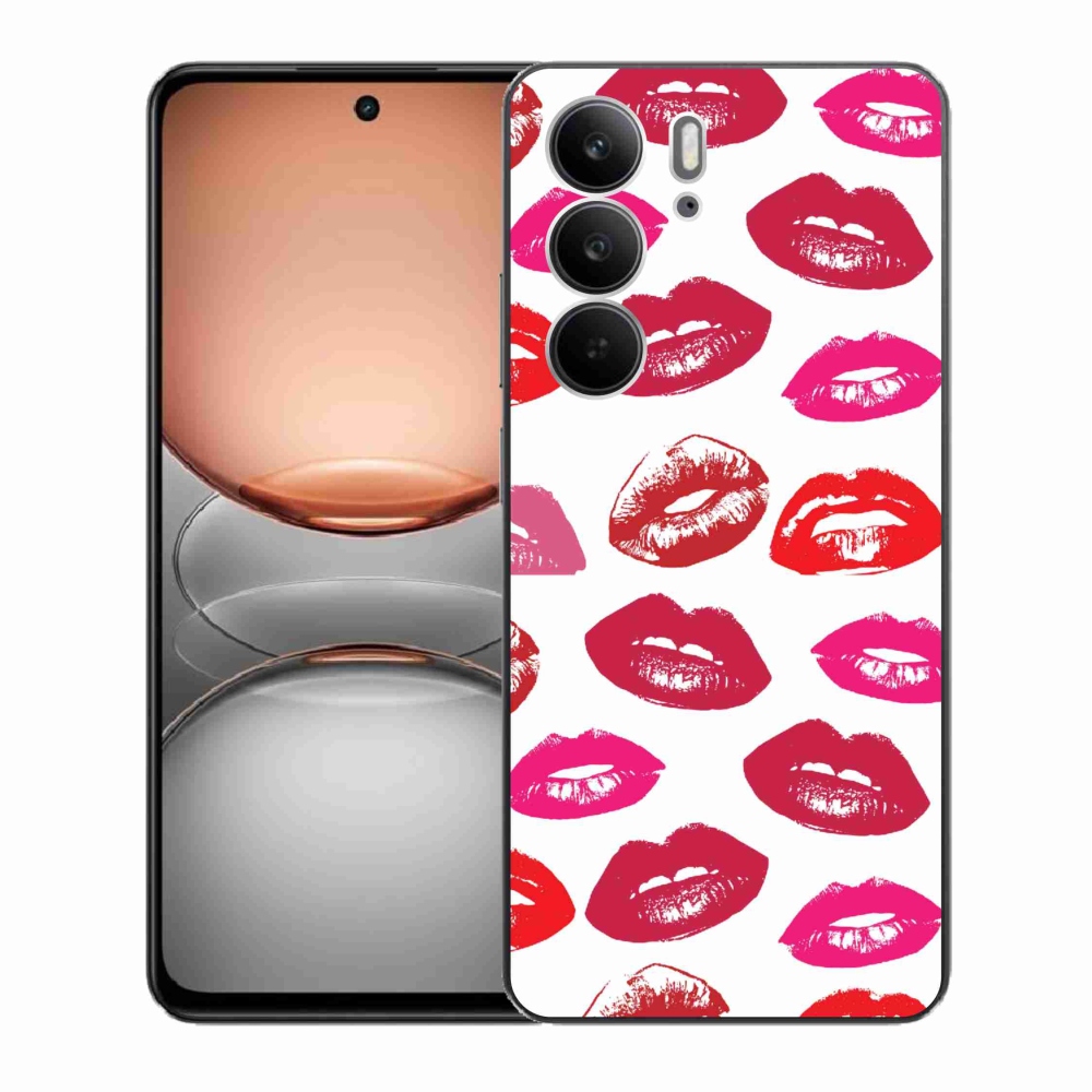 Zselés borítás mmCase a Realme C75 készülékhez - ajkak