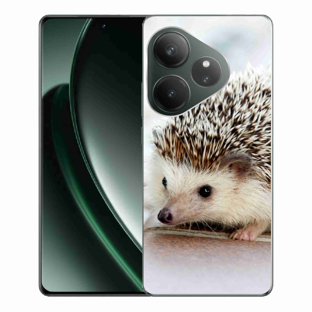 Zselés borítás mmCase a Realme GT 6 5G/GT 6T 5G - süni számára