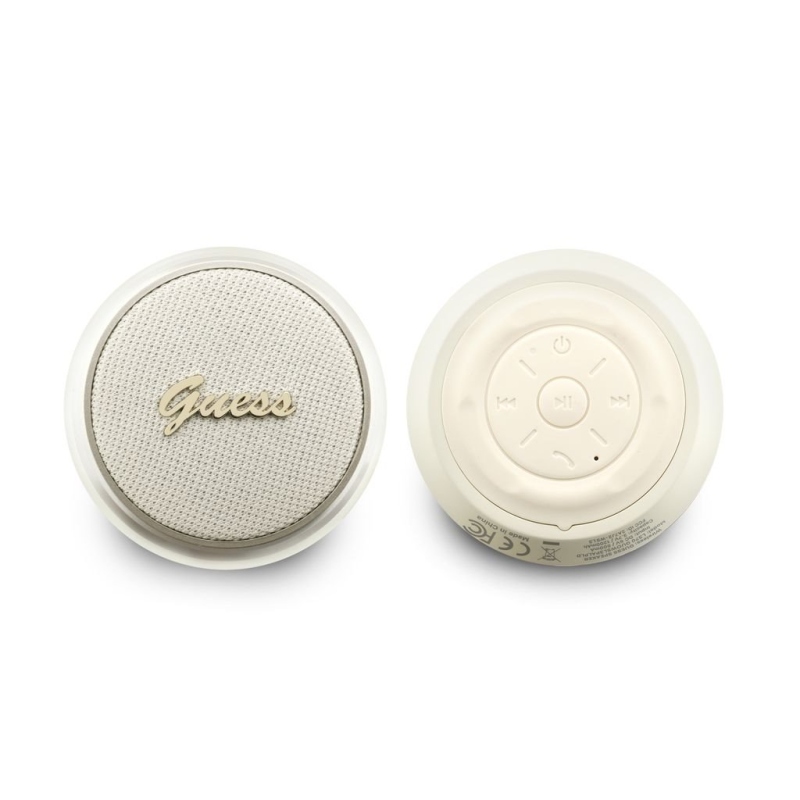 Guess Script Metal Logo Bluetooth-hangszóró 5 W, arany