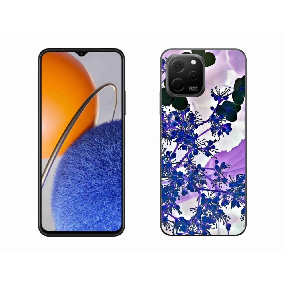 Gél borító mmCase a Huawei Nova Y61 készülékhez - hortenzia virág